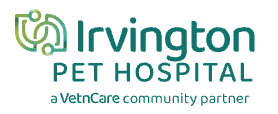 logo for irvington pet hospital in color