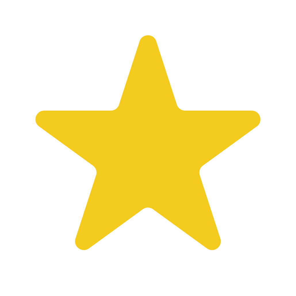 gold star icon in white circle